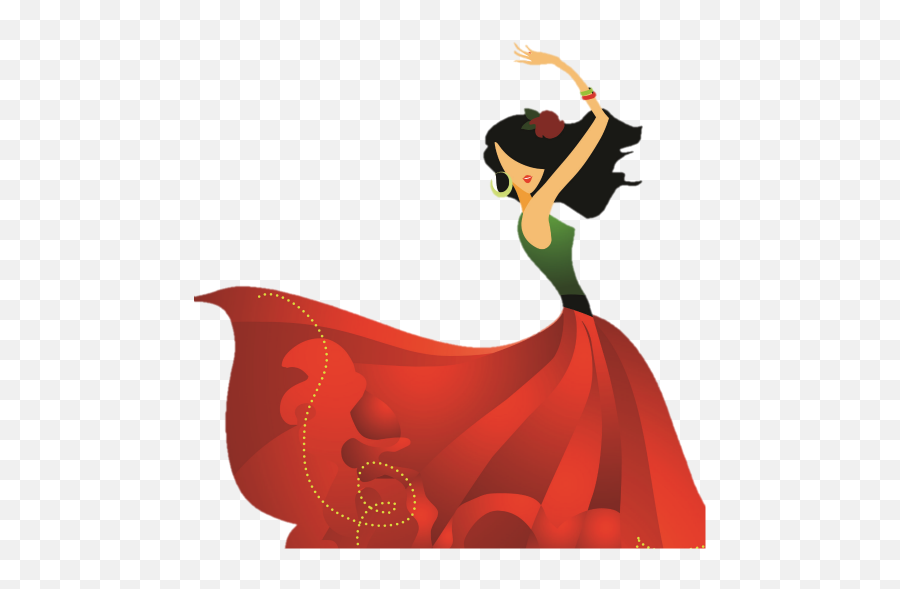 Amazing Belly Dance - Spanish Dancer Clip Art Emoji,Belly Dancer Emoji