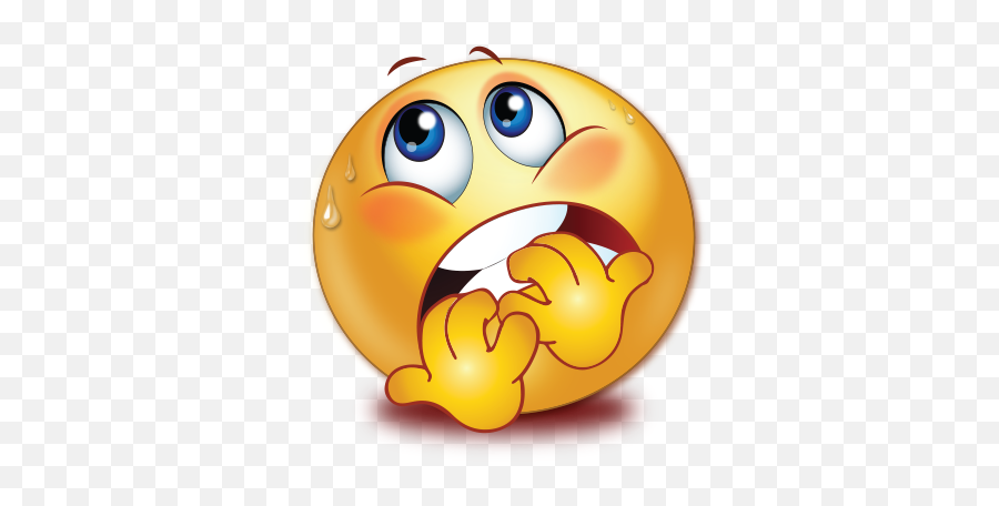 Smiley Emoji Emoticon Fear Happiness - Fear Smiley,Egg Emoji
