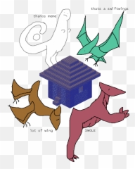 One Step Closer - Cartoon Emoji,Pterodactyl Emoji