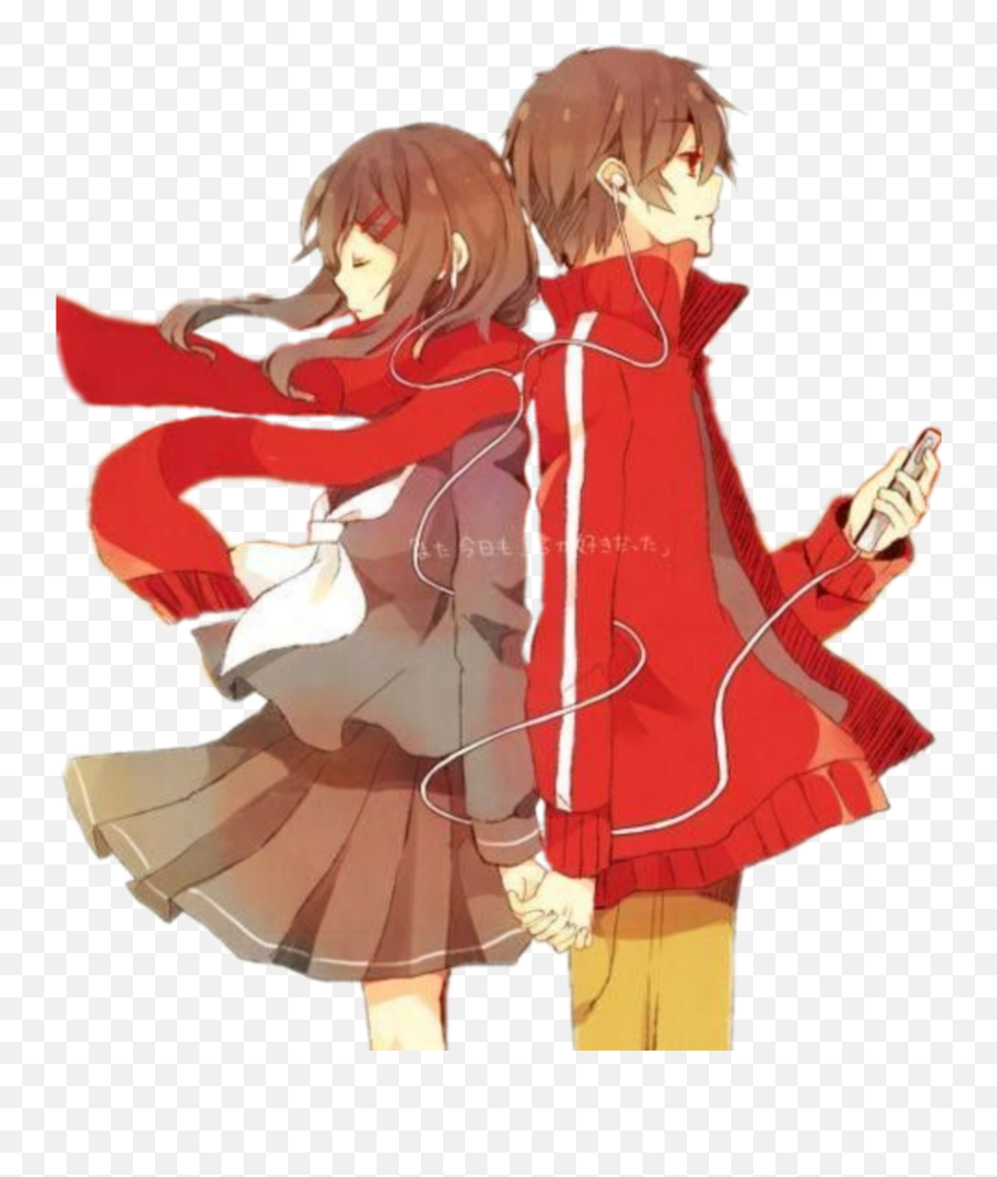 Sad Anime Animesad Love Kagerouproject - Tateyama Ayano And Shintaro Emoji,Sad Anime Emoji