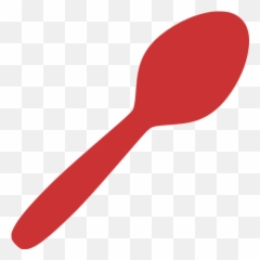 Persian Red Spoon Icon - Clip Art Emoji