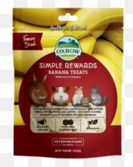 Small Animal Treats U0026 Chews - 25 Off U2013 Pisces Pet Emporium Oxbow Simple Rewards Banana Treats Emoji,Guinea Pig Emoji