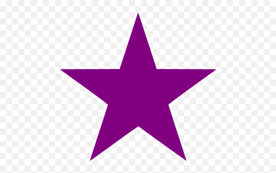 Purple Star Icon - Star Icon Png Black Emoji,Stars Emoji