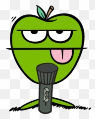 Green Apple Jolly Rancher Clipart - Jolly Rancher Green Apple Giphy Emoji,Twerk Emoji
