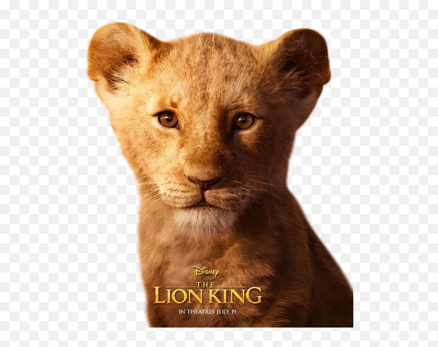 Simba Thelionking Lionking Disney Lion - Plays Simba In The New Lion King Emoji,Lion King Emoji
