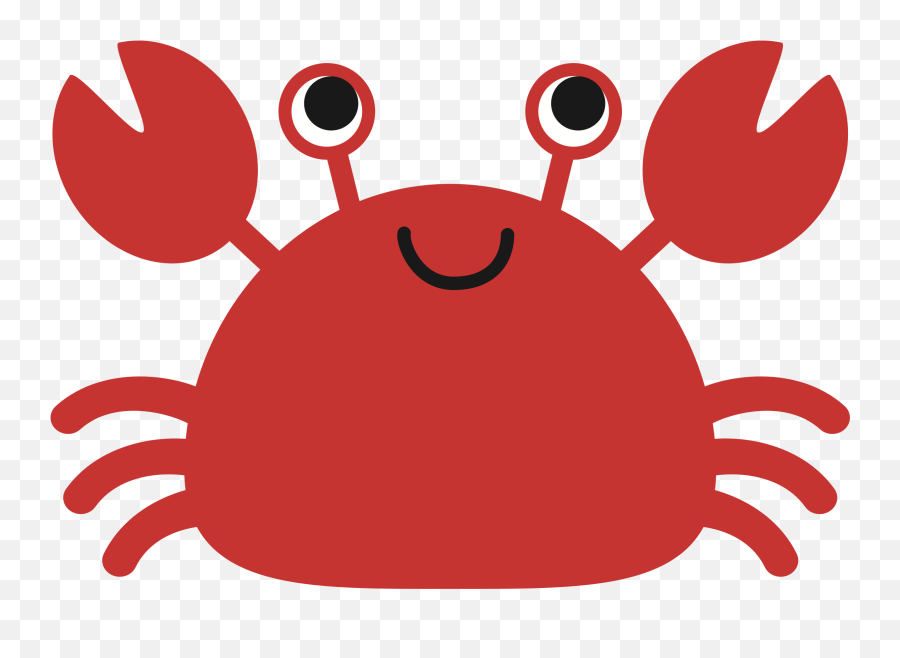 Crab Cartoon Transparent Png Clipart - Cute Crab Cartoon Png Emoji,Crab Emoticon