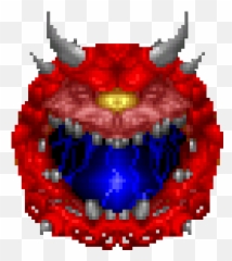 Custom emoji list for cawfeeclub - Doom Cacodemon Gif