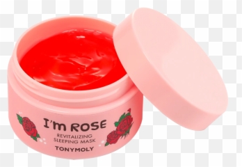 Im Rose Revitalizing Sleeping Mask - Tonymoly I M Rose Emoji,Red Alert Emoji