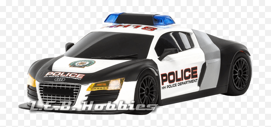 Download C3932 Scalextric Audi R8 Police Car Black U0026 White - Scalextric C3932 Audi R8 Police Car Black White Emoji,Police Car Emoji