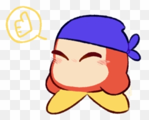 4d0 Tumblr Blog With Posts - Clip Art Emoji,Kirby Thinking Emoji
