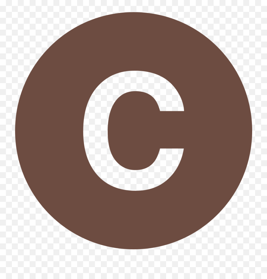 Fileeo Circle Brown Letter - Csvg Wikimedia Commons Holo Krome Emoji,C: Emoji