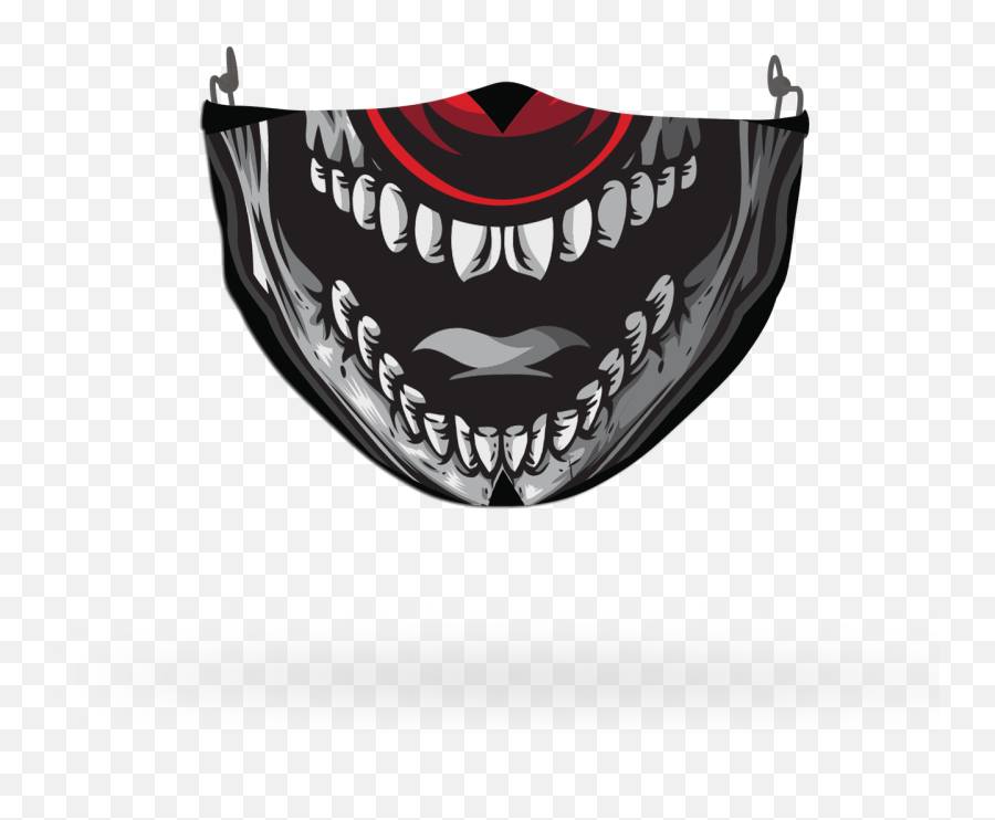 Clown Mask Theme Face Covering Print 4 - Fictional Character Emoji,Clown World Emoji