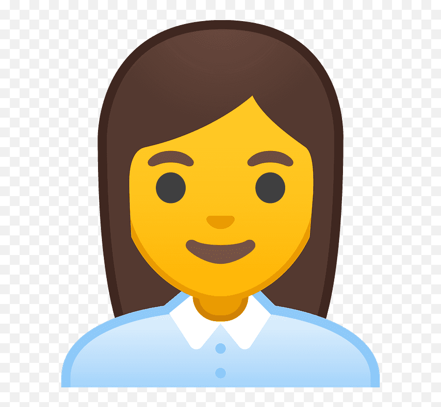 Woman Office Worker Emoji Clipart - Emoji Formanda,Worker Emoji