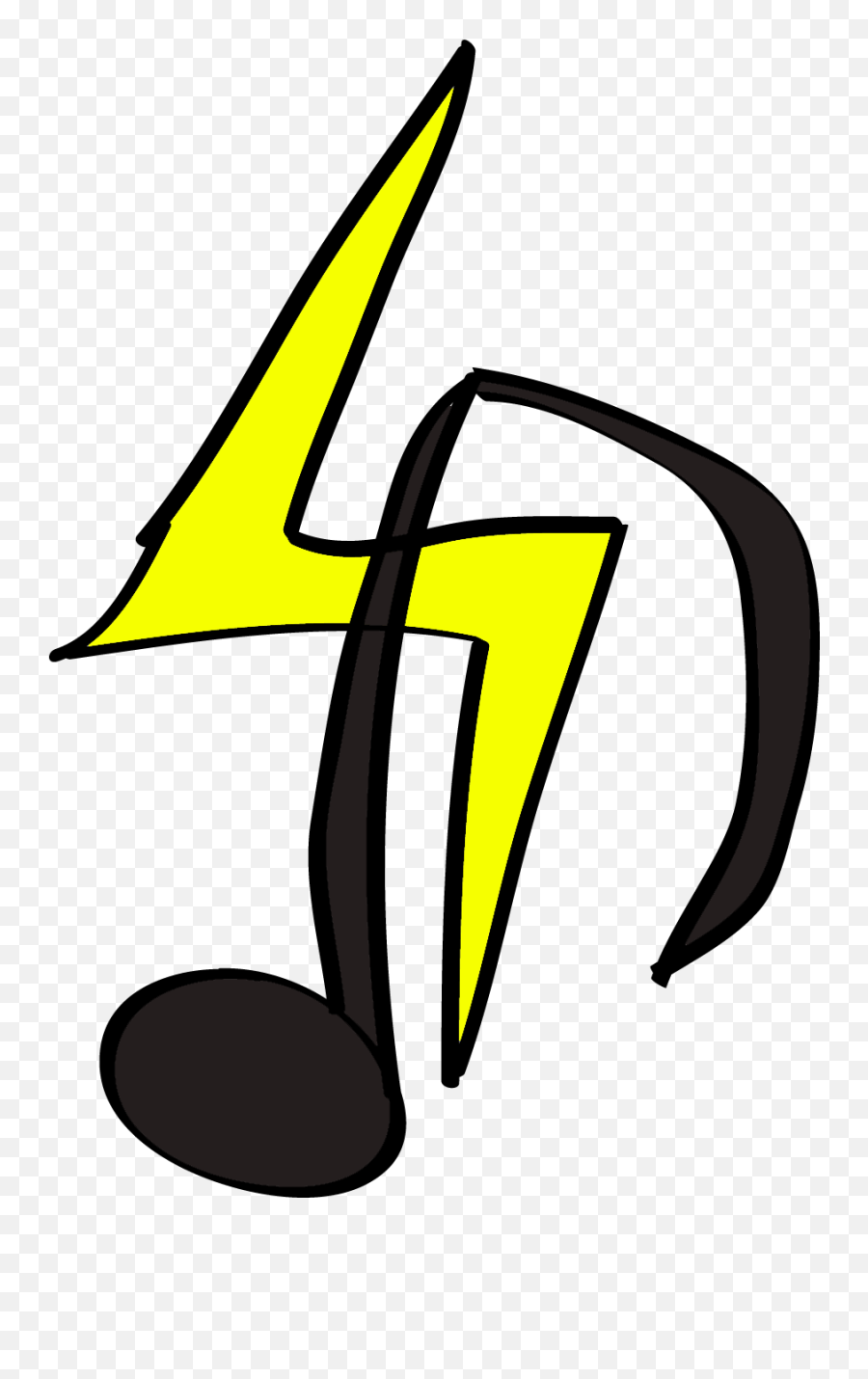 Cutie Mark For This Character - Music Note With Lightning Bolt Emoji,Lighting Bolt Emoji