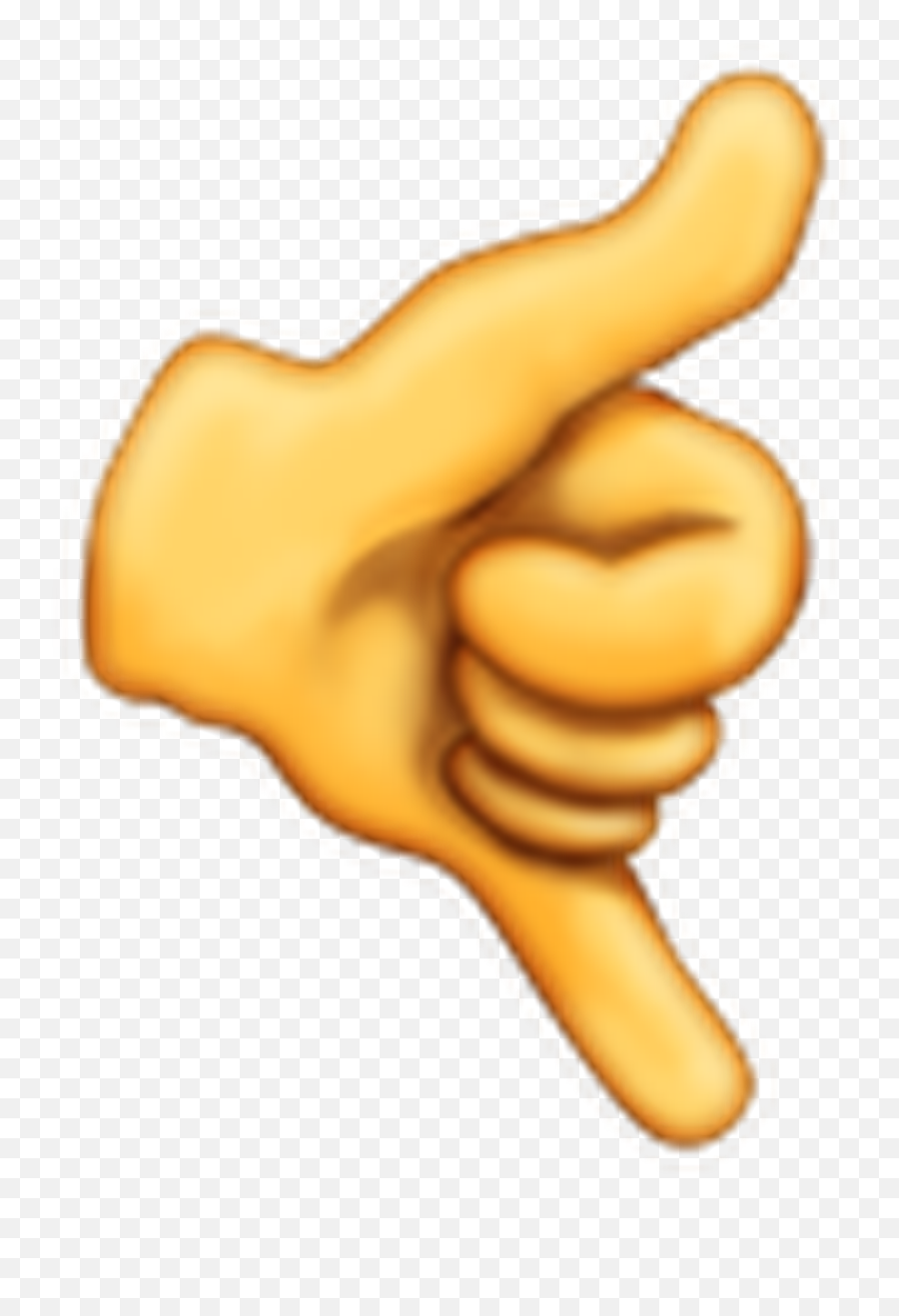Download Hd Clip Art Hang Loose Emoji - Hang Loose Emoji Png,Hand Sign Emoji