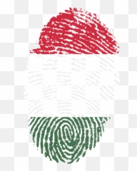 Hungary Flag Fingerprint - Challenges Of Digital India Emoji