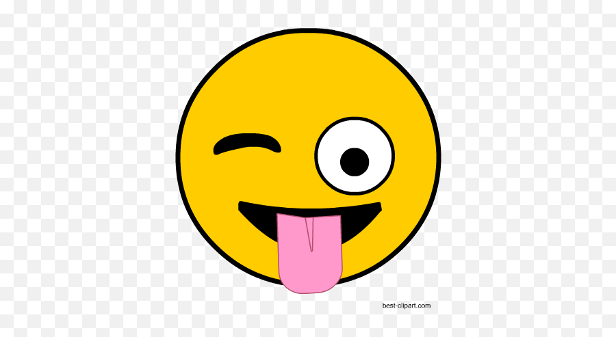 Free Emoji Clip Art - Smiley,Silly Face Emoji