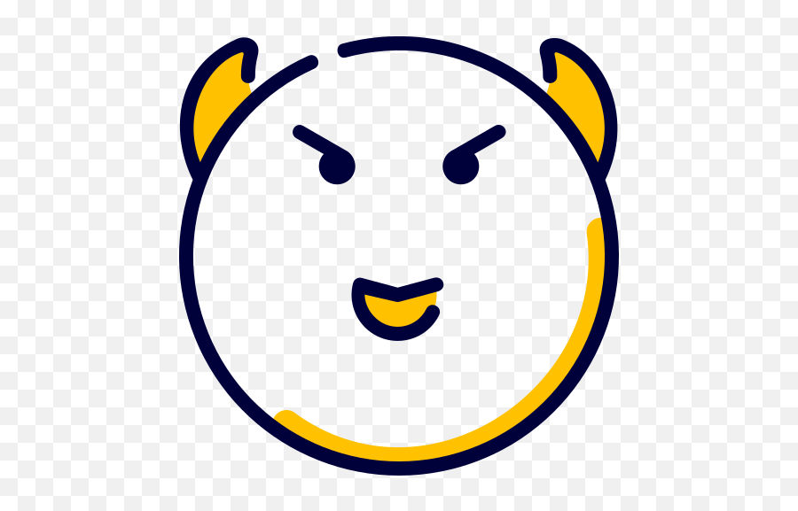 Devil - Circle Emoji,Devil Emoticon Text