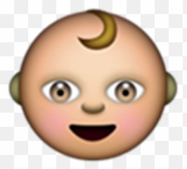 Baby Emoji Transparent - Girl