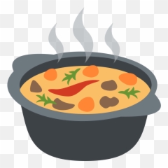 Emojione 1f372 - Hot Pot Clipart Emoji,Fire Emoji Png