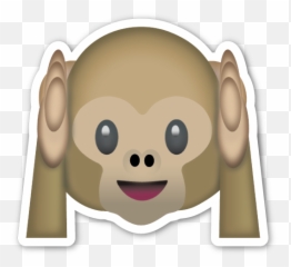 Emoji Png Monkey Picture - Monkey Emoji Sticker,Monkey Emoji Png