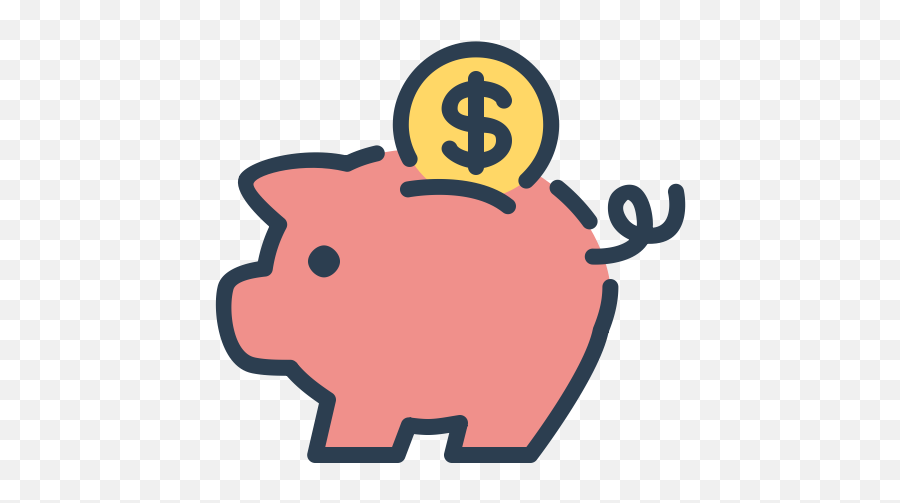 Piggy Bank Png - Save Money Png Emoji,Pig Money Emoji