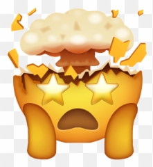 New Emoji Whattt Explosion Emoji - Head Explosion Emoji Png,Woah Emoji