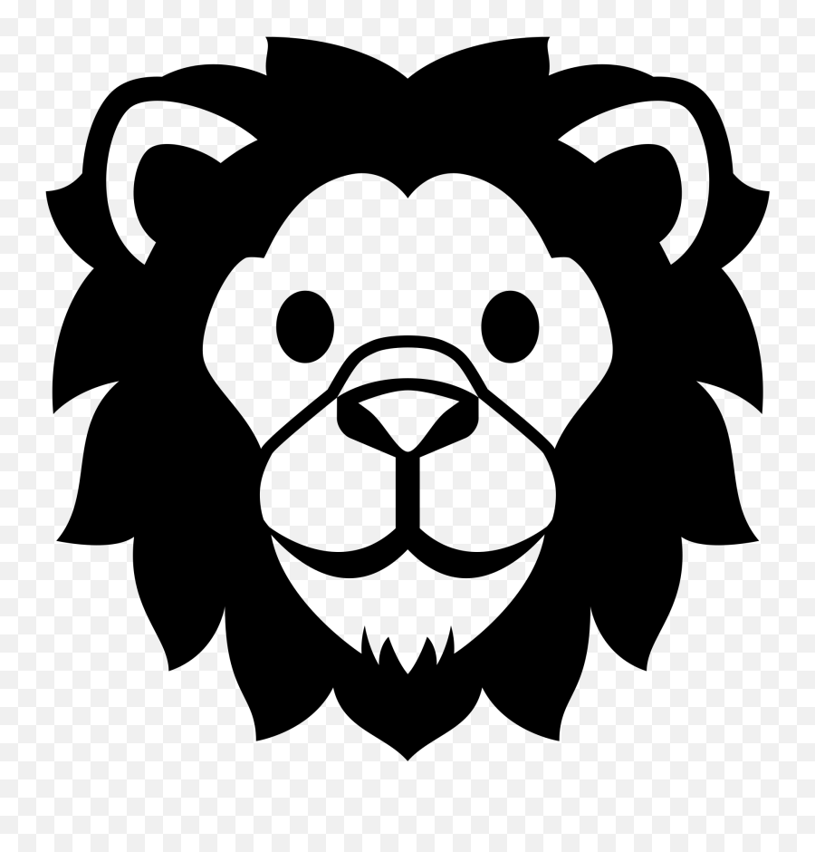 Download Open - Lion Emoji Transparent Background,Lion Emoji