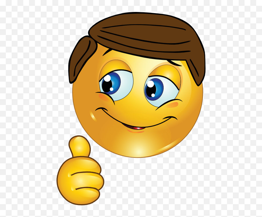 Free Thumbs Up Emoticon Download Free Clip Art Free Clip - Boy Smiley Face Emoji,Emoji Thumbs Up
