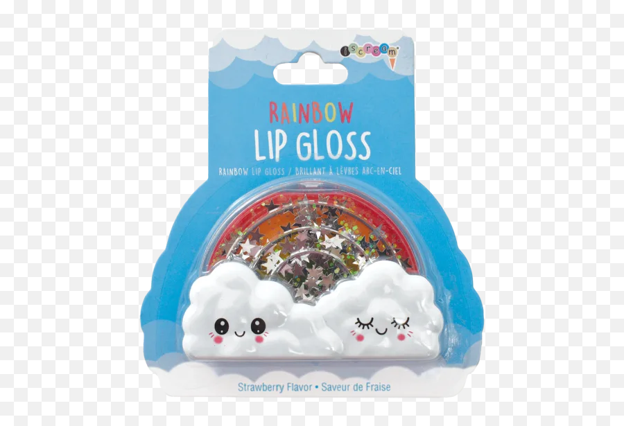 Rainbow Lip Gloss - Iscream Rainbow Lip Gloss Emoji,Emoji Lip Balm