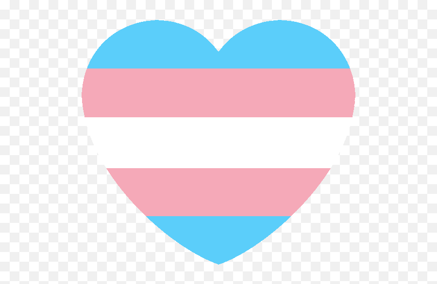 Transgenderheart - Discord Emoji Trans Pride Flag Heart,Teal Heart Emoji