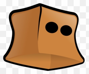 You Knew This Would Come - Bag Over Head Cartoon Emoji,Check Emoticon