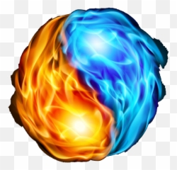 Blue Flame Stickers - Red And Fire Emoji