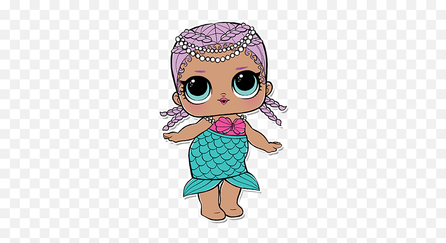 Imagenes Lol Surprise Coleccion Y Marcos - Mermaid Lol Doll Name Emoji,Doll Emoji