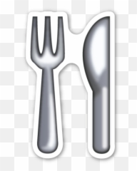Tableware - Knife And Fork Emoji Png,Knife Emoji