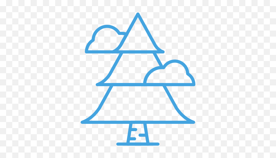 Cloud Forest Plant Tree Winter Icon Emoji,Cloud And Candy Emoji