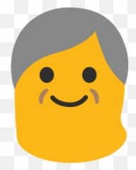 Older Man Emoji For Facebook Email Sms - Old Man Emoji Google,Grandma Emoji