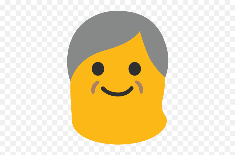 Older Man Emoji For Facebook Email Sms - Old Man Emoji Google,Grandma Emoji