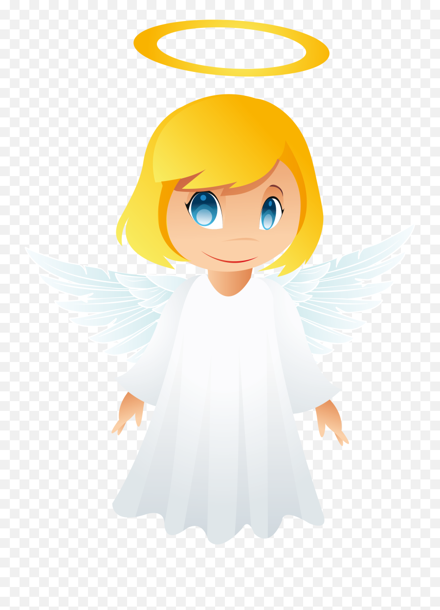Angel Clipart Free Graphics Of Cherubs - Png Transparent Background Angel Cartoon Transparent Clipart Emoji,Angel Book Emoji