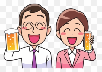 Business Drinking Party - Clipart Png Emoji