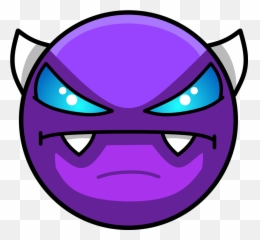 Demon Png - Geometry Dash Easy Emoji