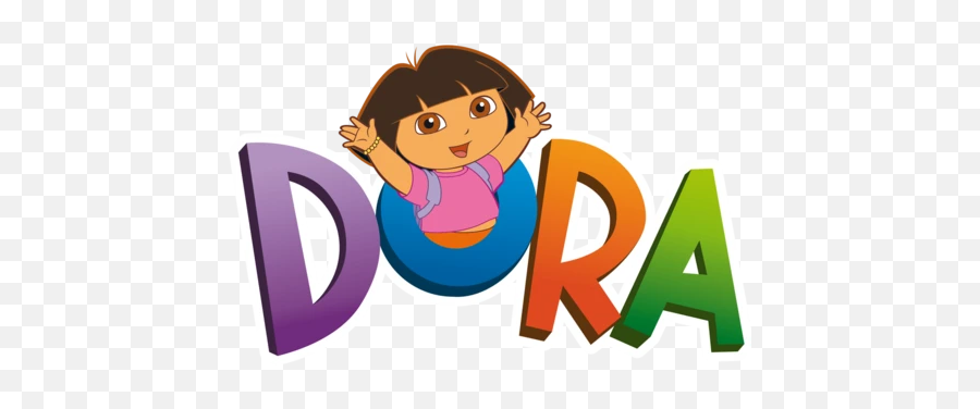 Dora The Explorer - Transparent Dora The Explorer Logo Emoji,Dora Emoji