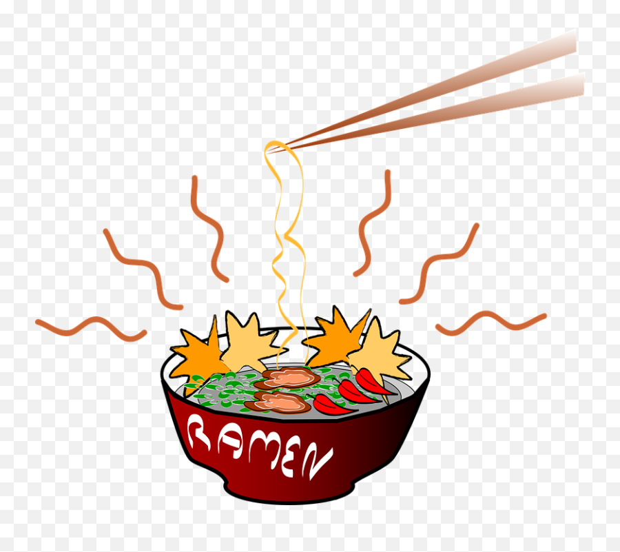 Noodles Japan Food Fast - Ramen Clip Art Emoji,Japanese Food Emoji