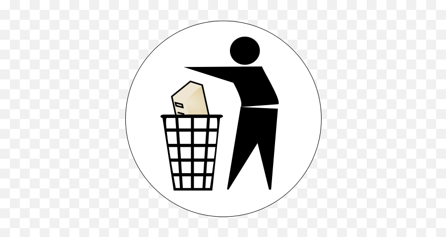 Electronic Waste Icon - Keep Ur City Clean Emoji,Trash Bin Emoji