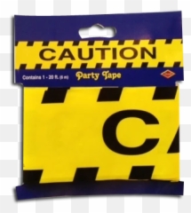 Big Dig Construction Party - Barricade Tape Emoji