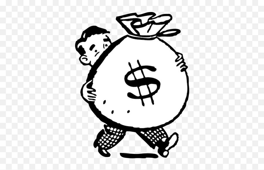 Big Bag Of Cash - Economic Management Science Clipart Emoji,Cash Bag Emoji