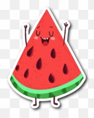 Watermelon Clipart Smiling Watermelon - Watermelon Emoji,Watermelon Emoticon