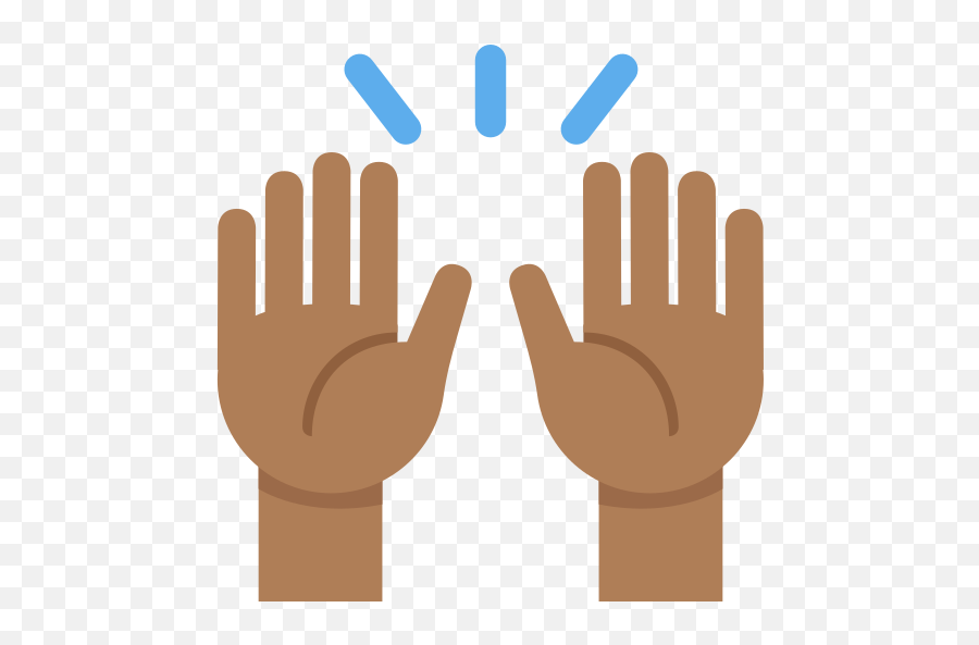 Medium - Emoji High Five Png,Circle Hand Emoji