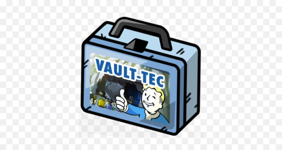 Telegram Sticker 8 From Collection Fallout Emoji - Fallout 3,Suitcase Emoji