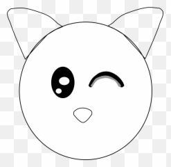 The Enamorad Cat - Circle Emoji